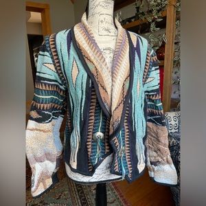 80d Kokopelli western blazer